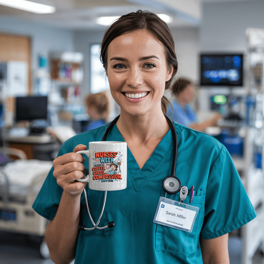 Nurses Week 20oz Coffee Mug – Funny Nurse Appreciation Gift