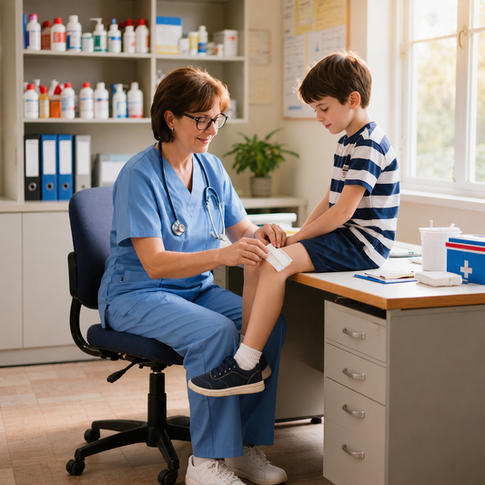 Back to School for School Nurses: Bandages, Bruises, Ice Packs, and a Whole Lot of Heart