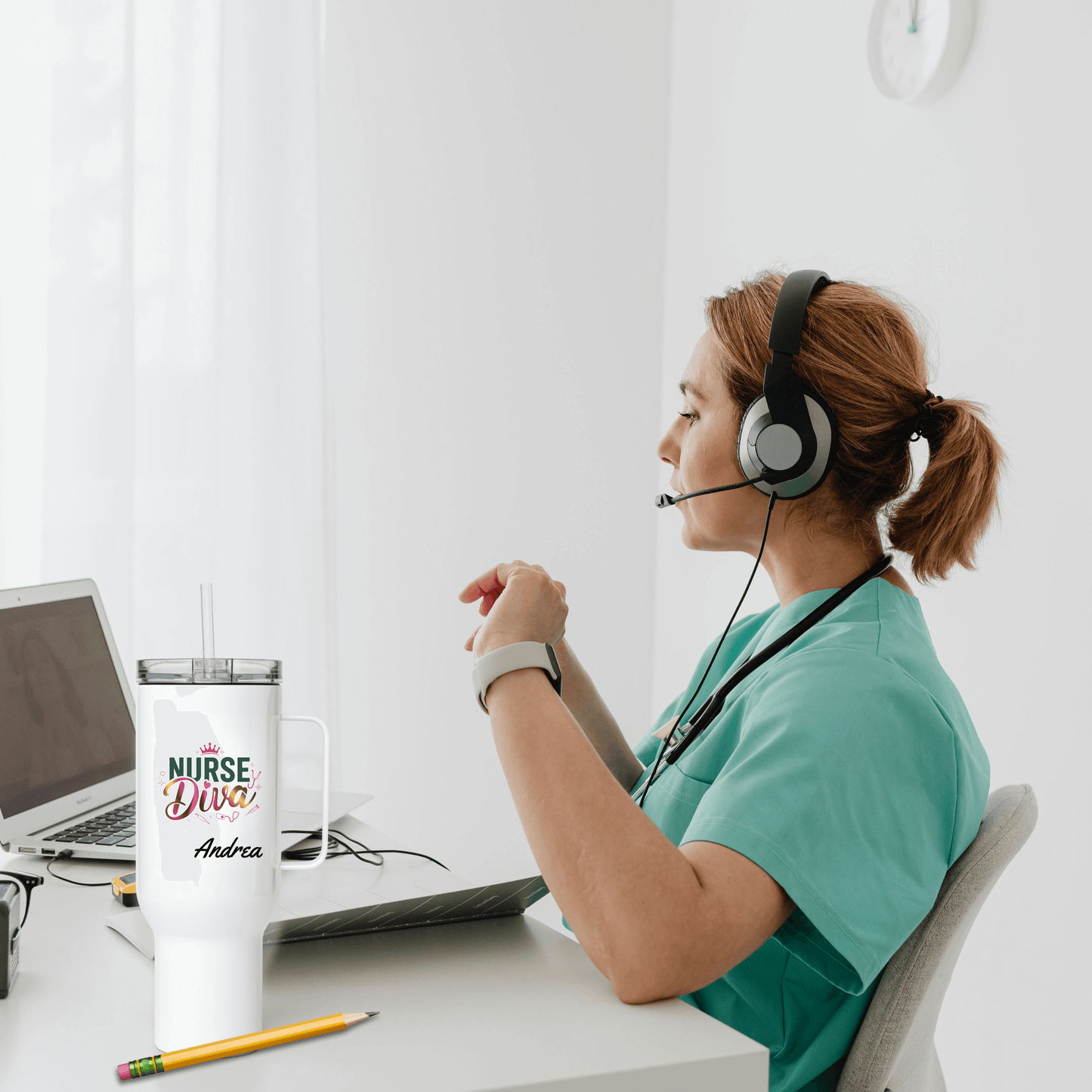 Nurse's Diva Travel Mug