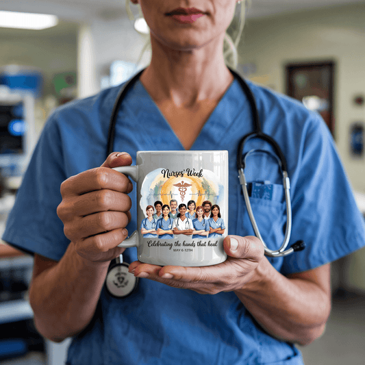 Nurses Week 20oz Coffee Mug – Fun Nurse Appreciation Gift