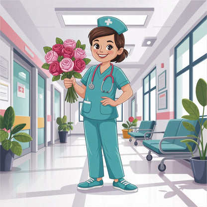 Personalized Nurse Valentine’s Day Mug