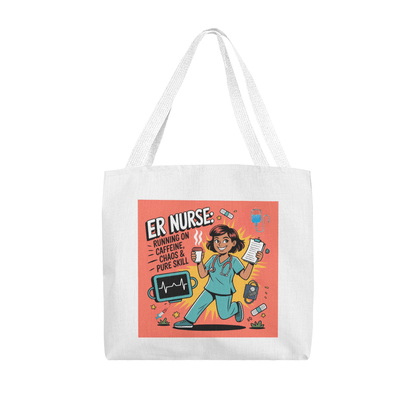 Fun ER Nurse Tote Bag - Nurse Gift