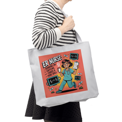 Fun ER Nurse Tote Bag
