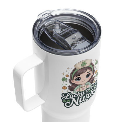 🍀St. Patrick's Day-Personalized Tumbler For Nurses