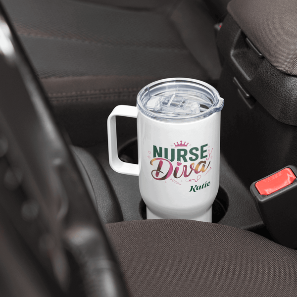 Nurse's Diva Travel Mug