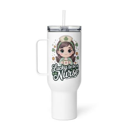 🍀St. Patrick's Day-Personalized Tumbler For Nurses
