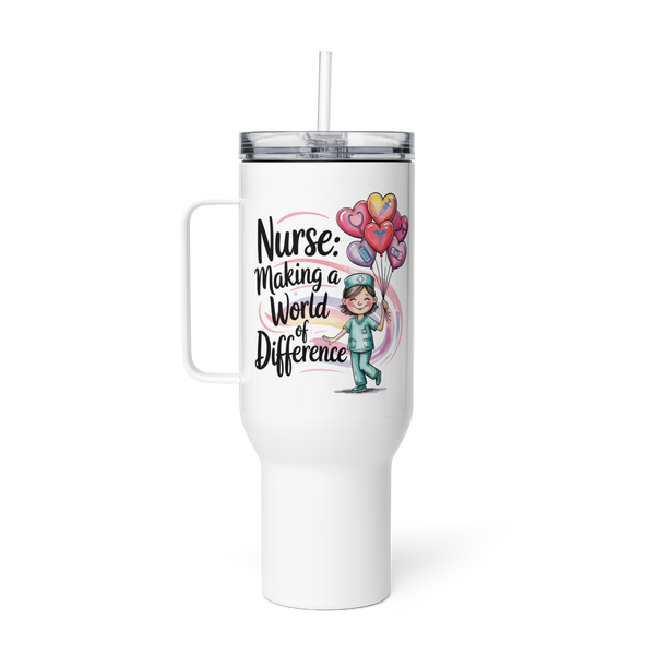 Personalized Nurses Week Stainless Steel Travel Mug