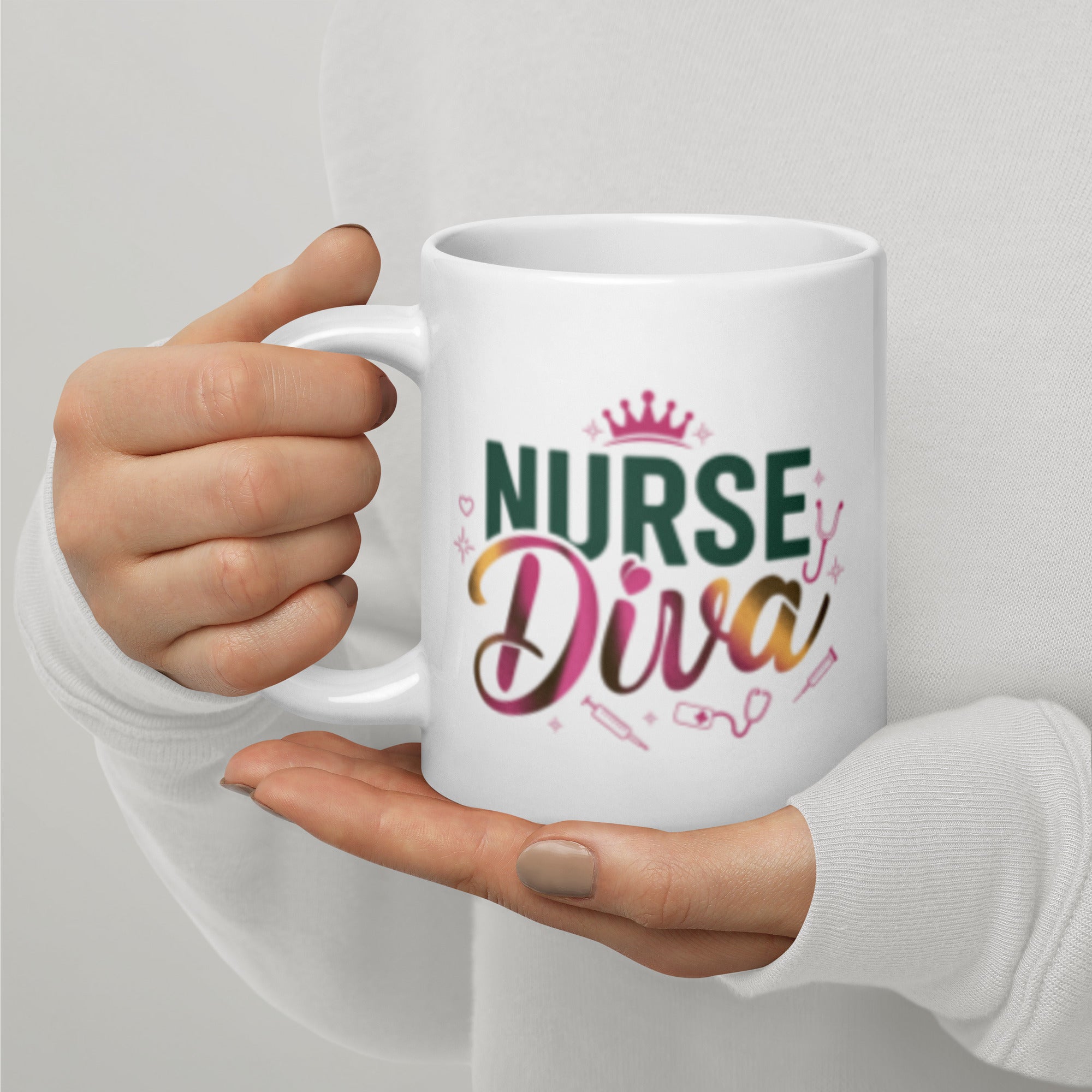 Nurse Diva Mug – The Perfect Nurse Gift for New Nurses & Nurse Appreciation - Secondary Image