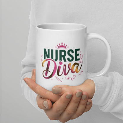 Nurse Diva Mug – The Perfect Nurse Gift for New Nurses & Nurse Appreciation