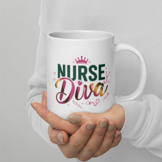 Nurse Diva Mug – The Perfect Nurse Gift for New Nurses & Nurse Appreciation