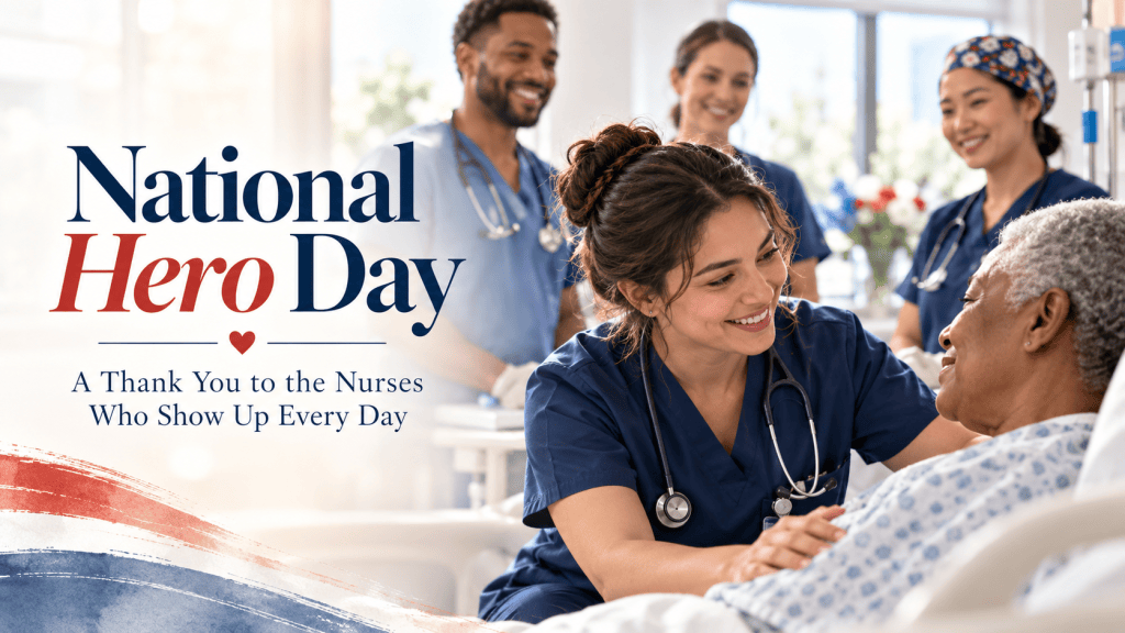 National Hero Day: A Thank You to the Nurses Who Show Up Every&nbsp;Day