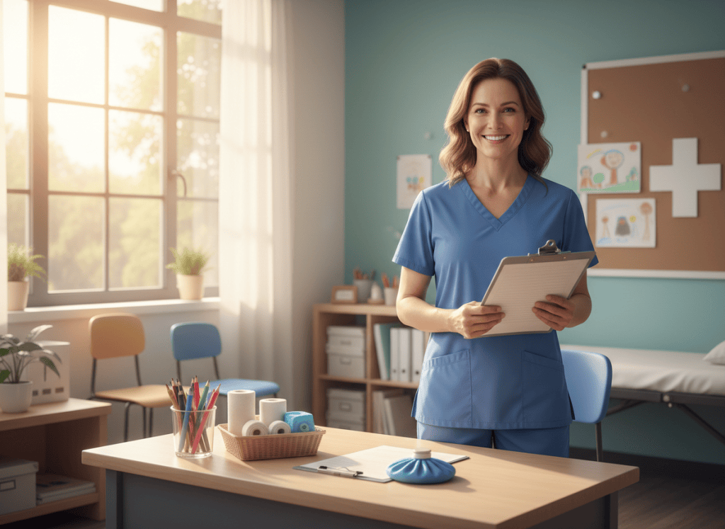 Back to School for School Nurses: Bandages, Bruises, Ice Packs, and a Whole Lot of&nbsp;Heart